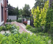 Garden of Three Spaces and Colours alongside Beauty Club Lemone | Czestochowa