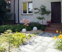 Japanese Nook - City front garden | Czestochowa